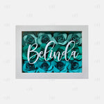 Blue Ombre Full Frame Flower Box