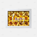 Yellow Ombre Full Frame Flower Box