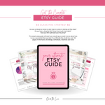 YOUR ULTIMATE ETSY GUIDE: Etsy Online Course + Ebook