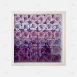 Purple Ombre Full Frame Flower Box