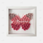 Pink Ombre Butterfly Flower Box