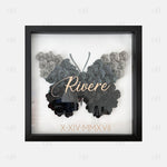 Grey Ombre Butterfly Flower Box
