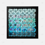 Blue Ombre Full Frame Flower Box