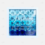 Blue Ombre Full Frame Flower Box