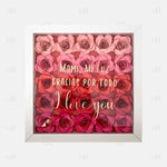 Coral Ombre Full Frame Flower Box