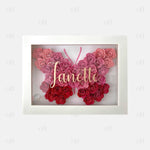 Pink Ombre Butterfly Flower Box
