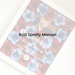 8x10 Spotify Manual & Template