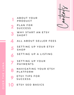 YOUR ULTIMATE ETSY GUIDE: Etsy Online Course + Ebook