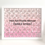 11x14 Full Frame Manual & Template (Solid & Ombre)