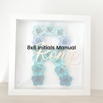 8x8 Initial and Name Manual & Template