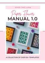 YOUR ULTIMATE PAPER FLOWER GUIDE: Paper Flower Online Course + Ebook