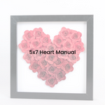 5x7 Heart Manual & Template