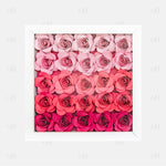 Coral Ombre Full Frame Flower Box