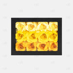 Yellow Ombre Full Frame Flower Box